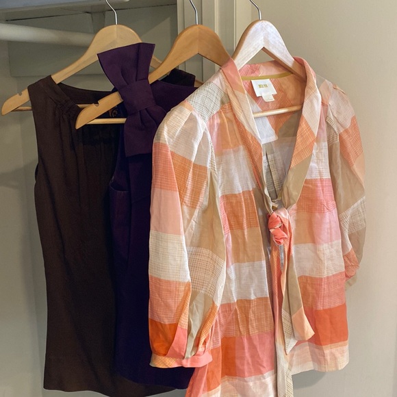 Lot of three designer blouses - Picture 1 of 12